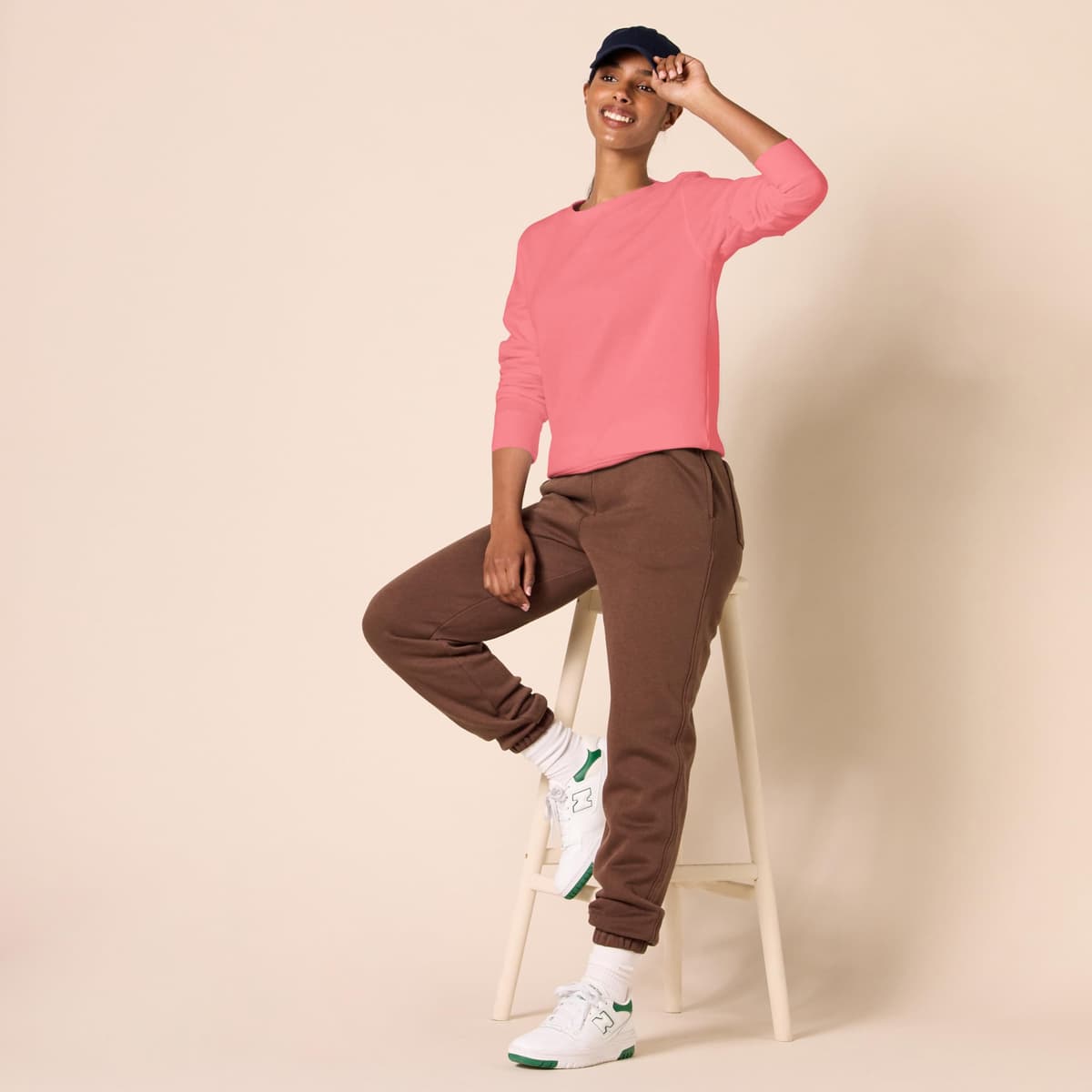 Amazon Essentials Mujer Sudadera con Cuello Redondo de Forro Polar (Disponible en Tallas Grandes) — view 44