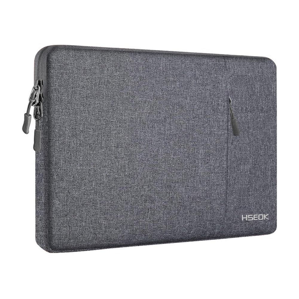 HSEOK 15,6" Funda para Computadora Portátil, Funda Impermeable a Prueba de Golpes con Bolsillo Lateral, Compatible con MacBook Pro 16"/15" y la Mayoría de Las PC de 15" 15,6" 16",B02K01 — view 22