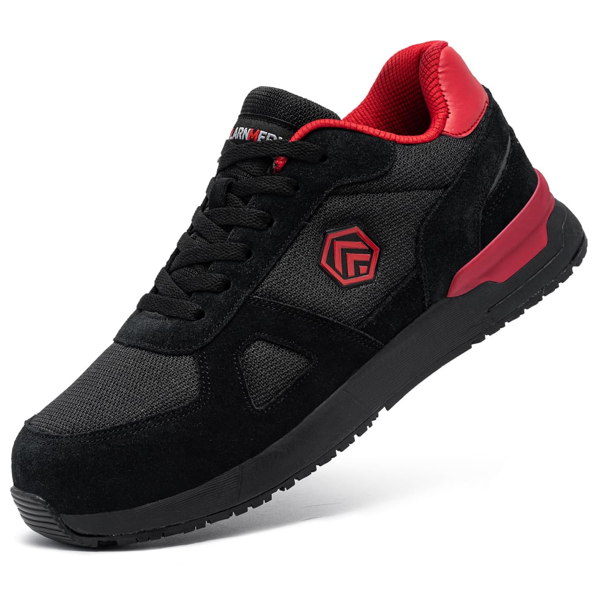 LARNMERN PRO Zapatos de Seguridad Hombre Mujer S1 SRC Anti-Deslizante Zapatos de Trabajo Punta de Acero Zapatillas de Seguridad Ligero Transpirables Calzado de Seguridad — view 15