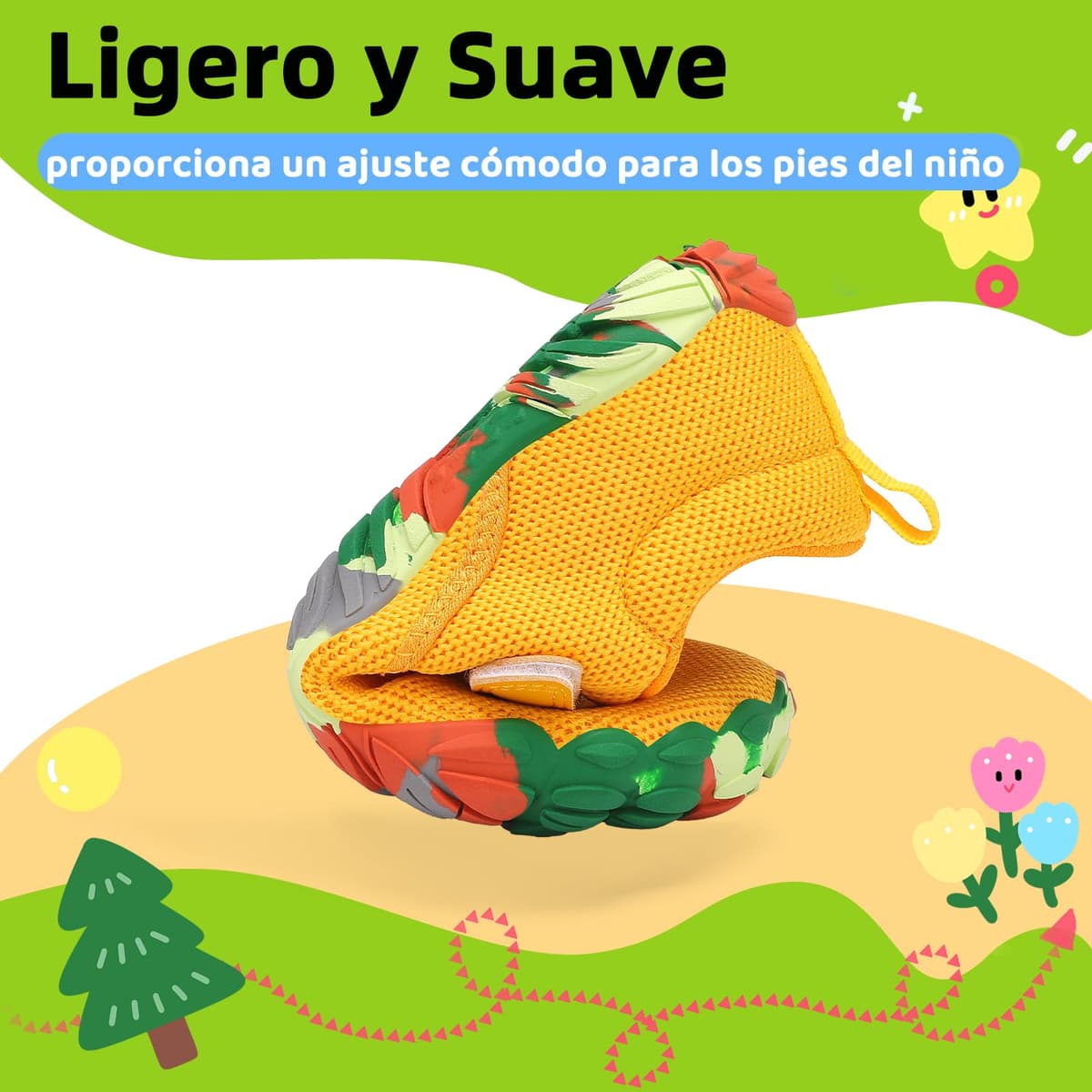 SAGUARO Zapatillas Barefoot Niños Antideslizantes y Ligeras Calzado Descalzos, Talla 24-36 — view 6
