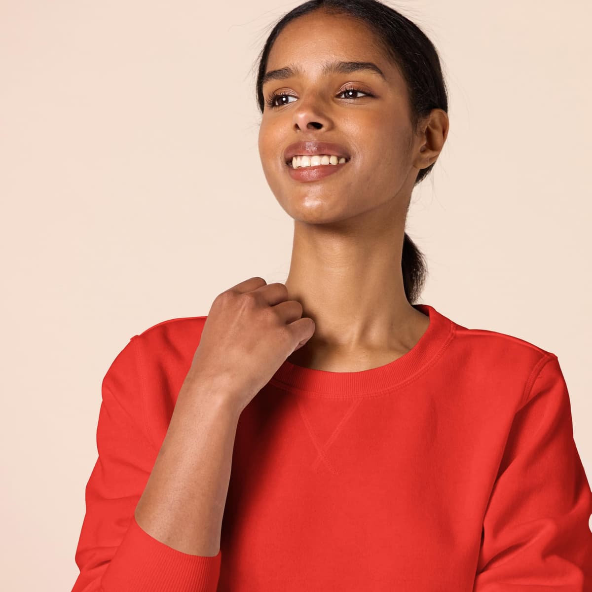 Amazon Essentials Mujer Sudadera con Cuello Redondo de Forro Polar (Disponible en Tallas Grandes) — view 19