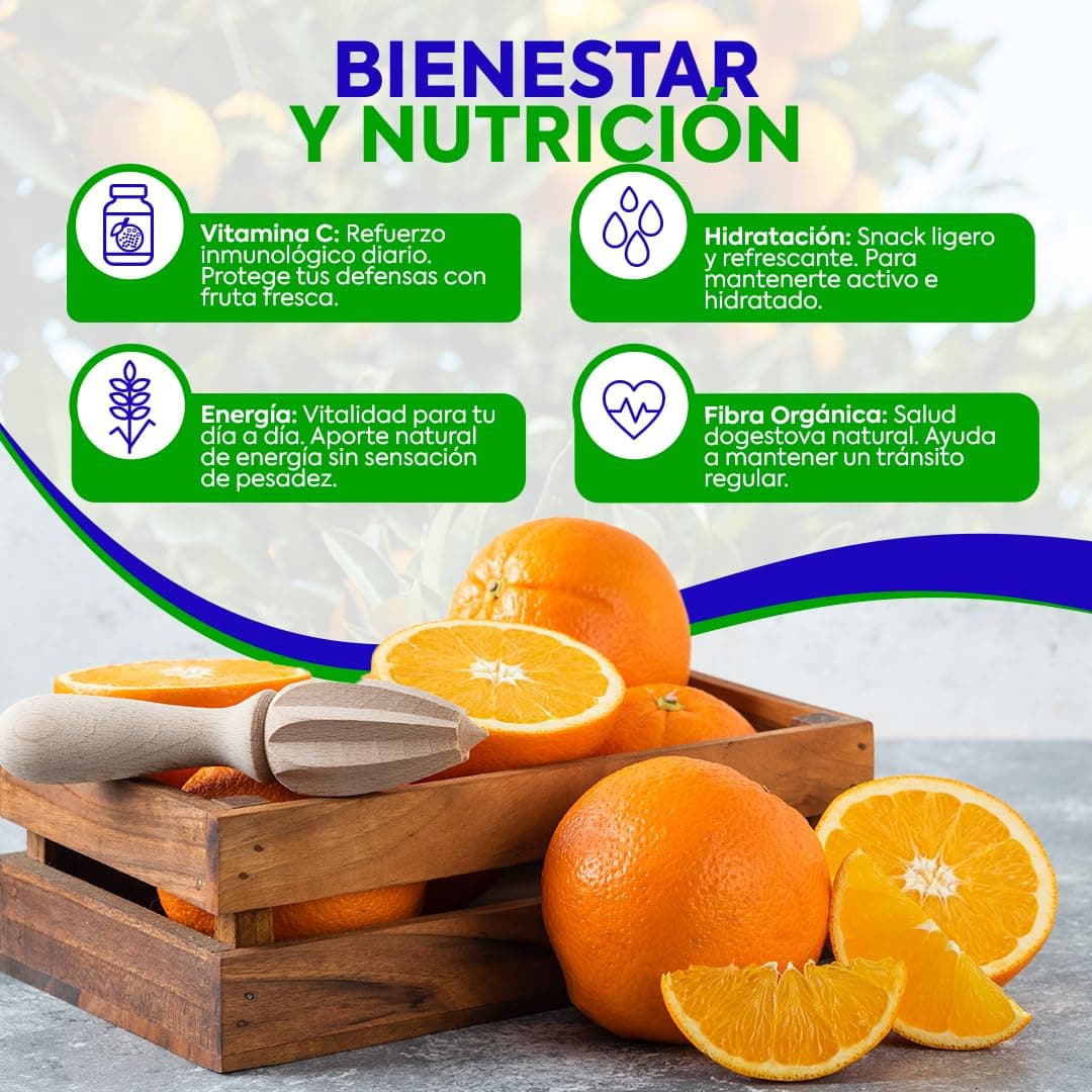 Naranjas de Valéncia directas del árbol recién recolectadas - del árbol a tu mesa sin tratamientos post cosecha - cajas de 5, 9, 15 y 19kg - fruta natural valenciana - naranja de mesa (9KG) — view 4