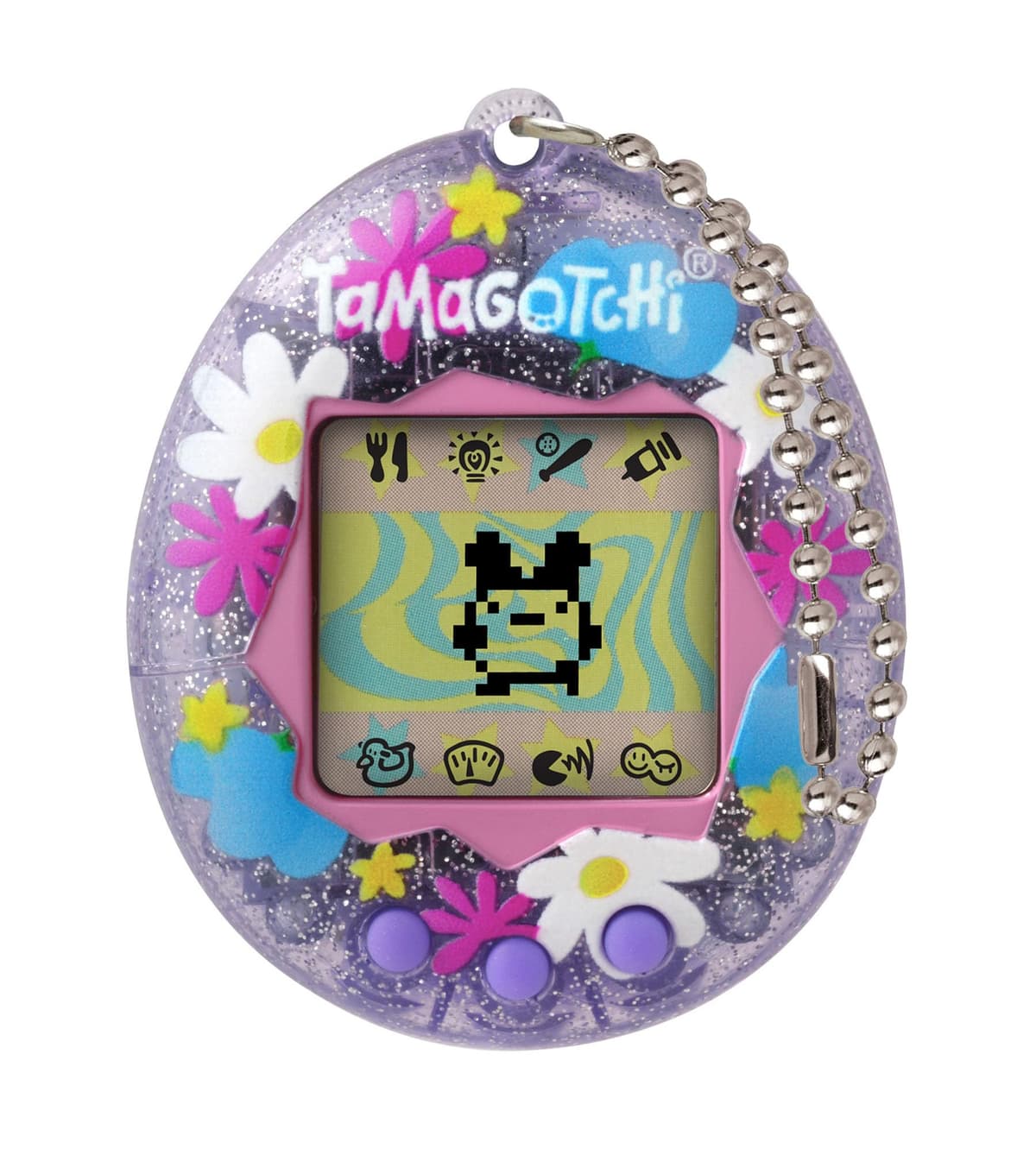 BANDAI - Tamagotchi Mascota Virtual Original Flower Perfume, Multicolor 42983 Juguete electrónico para Mayores de 8 años, Vuelve tu Mascota Electronica preferida con Otros diseños