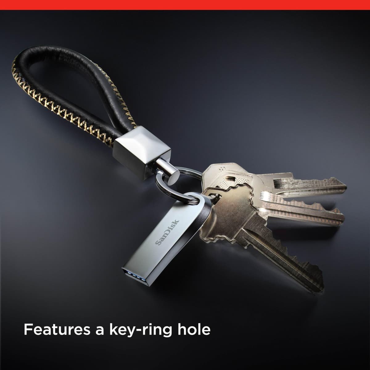 SANDISK Ultra Luxe Pendrive, USB Type-A, 128 GB (Unidad Flash, Velocidad de lectura hasta 400 MB/s, USB 3.2 Gen 1 + USB 3.0 compatible, Protección con Contraseña, RescuePRO Deluxe, Metálico) Plata — view 5