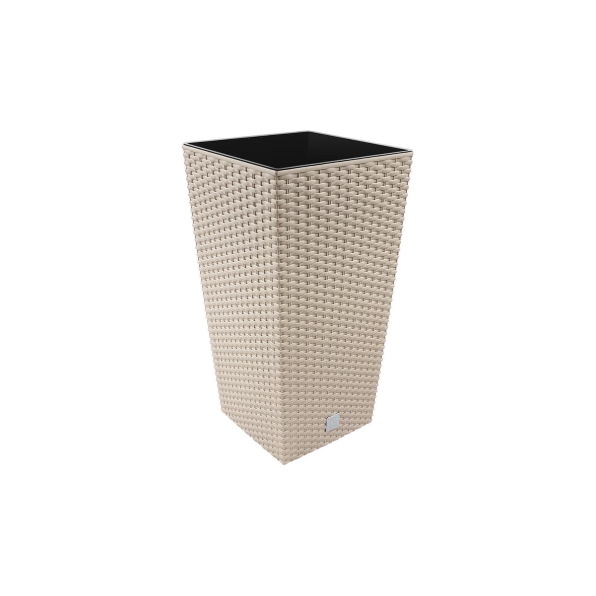 Maceta Rato de 49 litros con inserto 32,5 x 32,5 x 61 cm en color ocre oscuro — view 16