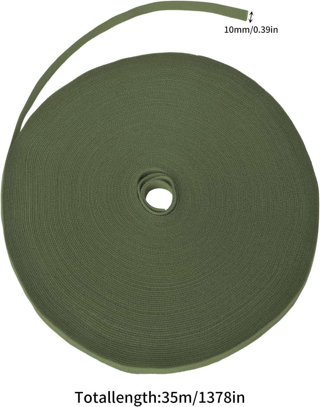 Jewan 35m Brida para Plantas de Cinta autoadhesiva 10mm Atar Ramas de Planta Material Adhesivo Extra Fuerte sujeta Plantas Brida para Plantas Reutilizables Amarre Antitorsión Abrazadera para Plantas — view 2