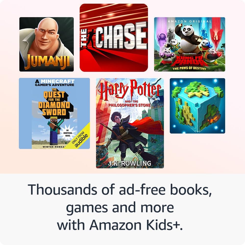 Amazon Fire HD 8 Kids Pro tablet (newest gen), ages 6–12 | 3 GB memory, includes ads-free books, games and videos that children love, 8" HD screen, parental controls, 13-hr battery, 32 GB — view 3
