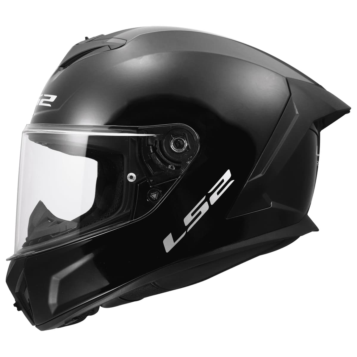 LS2, Integral Motorcycle Helmet RAPID III Solid Gloss Black