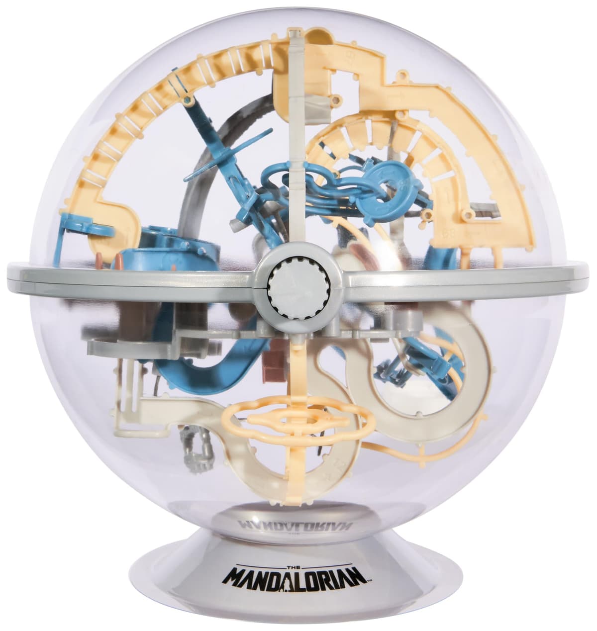 PERPLEXUS Star Wars - The Mandalorian - Laberinto de Bolas 3D con 80 obstáculos galácticos del Universo Star Wars con botón Giratorio Interactivo, a Partir de 8 años — view 7