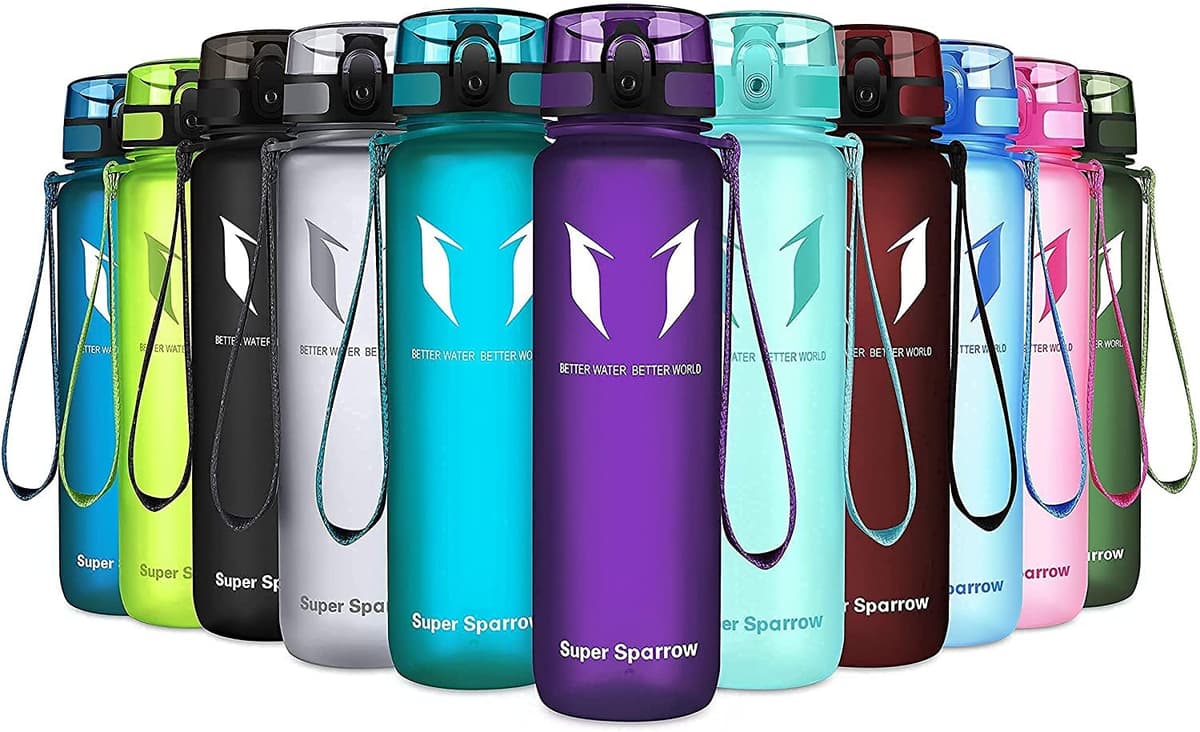 Super Sparrow Botella de Agua Deportiva -350ml & 500ml & 750ml & 1000ml - Sin BPA — view 26