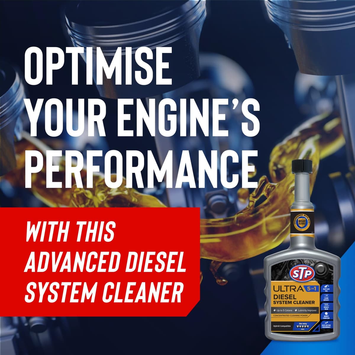 STP Diesel Fuel Additive Treatment Bundle, Includes Diesel Injector Cleaner and Ultra 5-in-1 Diesel System Cleaner, Cleans Injectors and Restores Performance For A Smoother Engine, Made in the UK — view 3