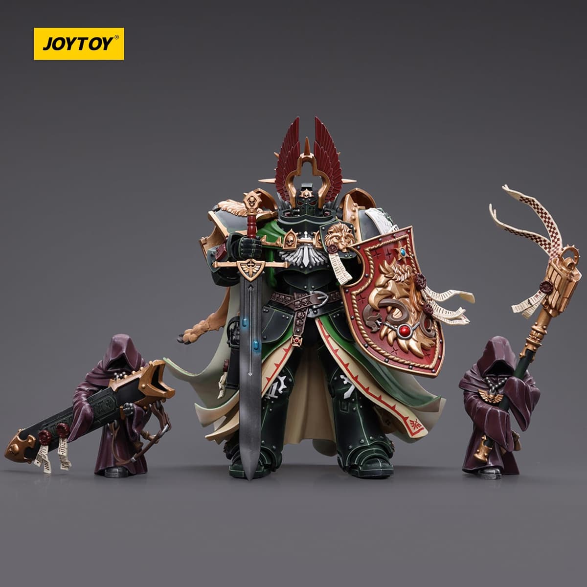 JOYTOY JT7882 Warhammer 40K The Dark Angels, Dark Angels Primarch Lion EL'Jonson 1/18 figuras de acción modelo — view 3