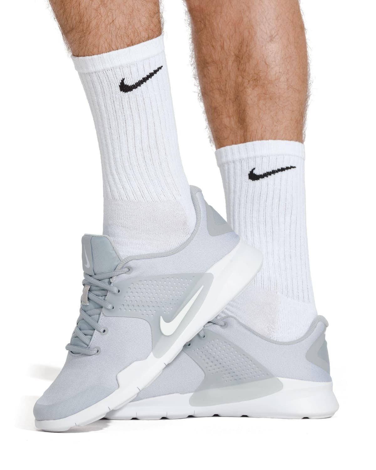 NIKE Men's U Nk Everyday Cush Crew 6pr-bd Socks — view 8