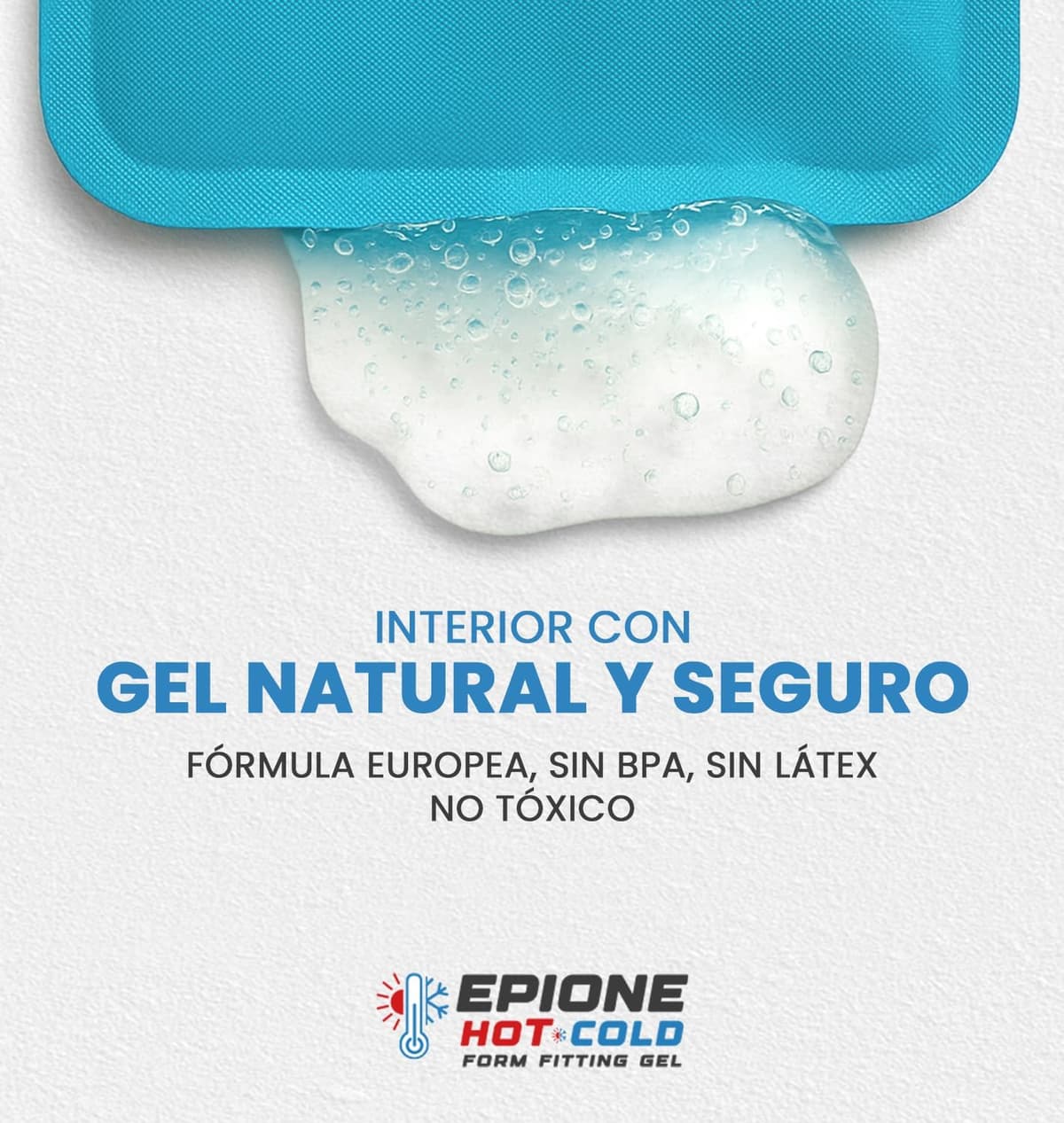 Boston Tech EPIONE Mini Reusable Hot and Cold Gel Bags (6 Pcs) | Rectangle Gels for Pain, Swelling, Tired Eyes, Teeth, First  — view 4