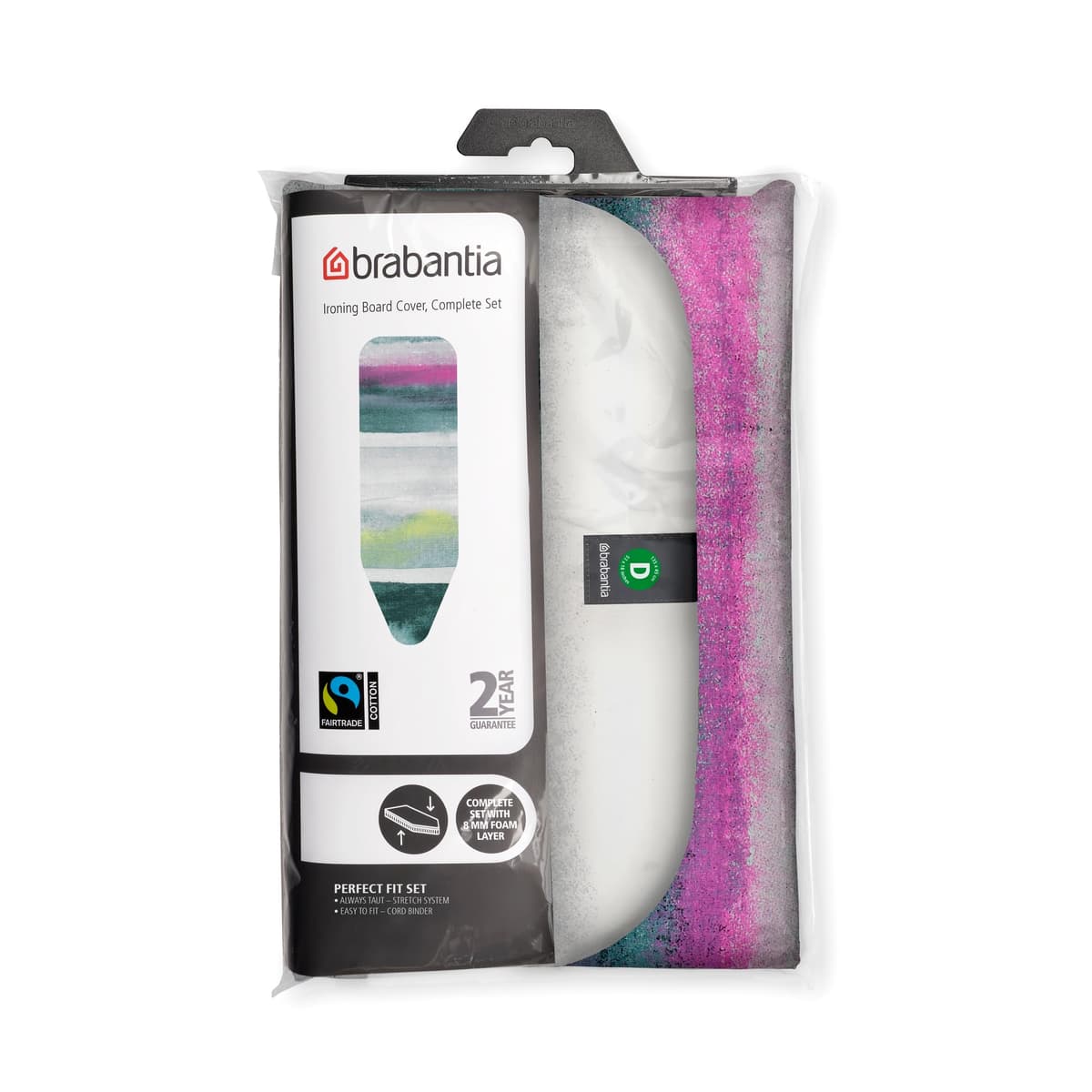 Brabantia - Funda para Tabla de Planchar D 135 x 45 cm, Juego Completo, Color Morning Breeze — view 2
