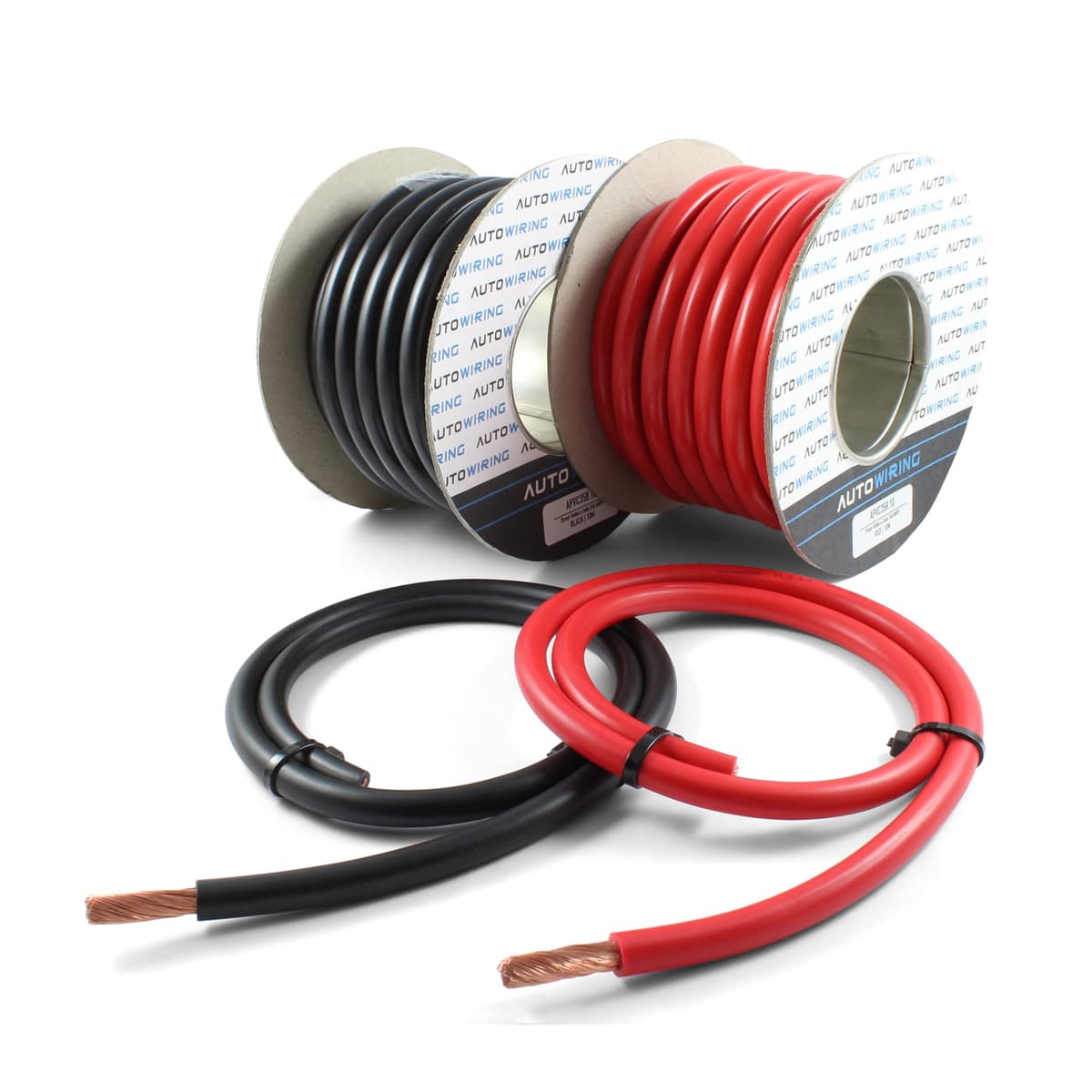 Automotive Hi-Flex 240 Amp 35mm² 2 AWG Battery/Starter/Inverter/Welding PVC Cable Wire (Black, 2 Metre)