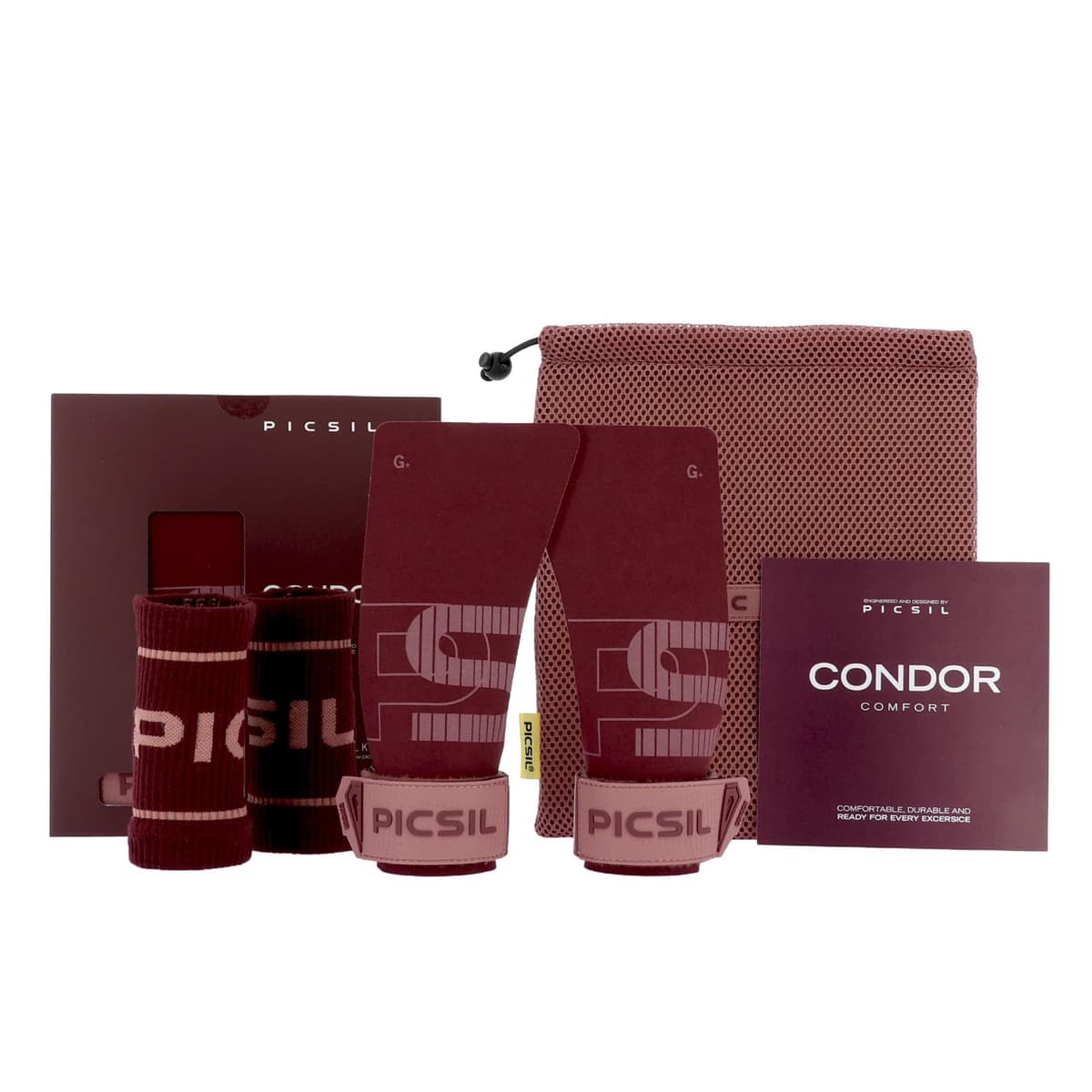 PICSIL - Calleras Condor | Uso con Magnesio | Gran Protección Comodidad y Agarre | para Cross Training Calistenia y Gimnasio | para Todos los Atletas y Niveles