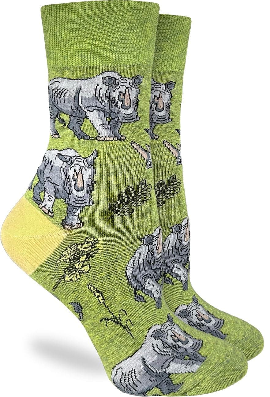 Good Luck Sock Women's Floral Dinosaurs Socks, Shoe Size 5-9 — view 271