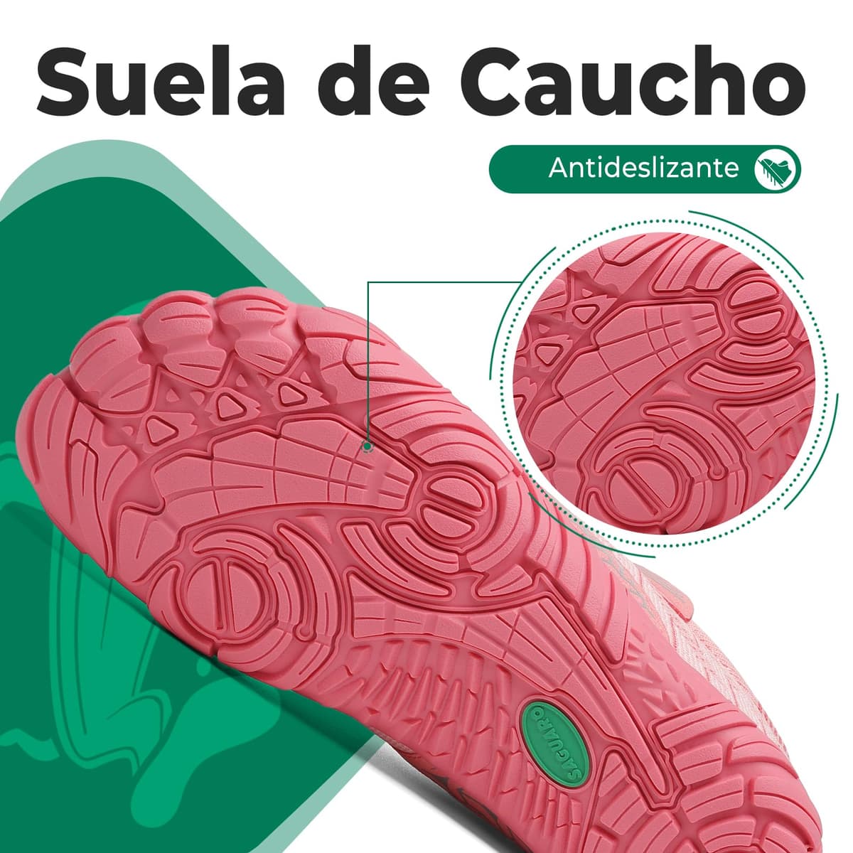 SAGUARO Punto Barefoot Zapatillas Minimalistas Hombre Mujer Gr.36-48 — view 5