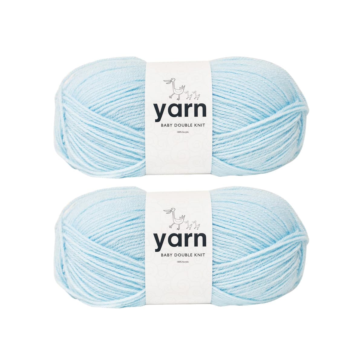 Korbond DK Beige Yarn - 100g Acrylic Wool - Lightweight, Hypoallergenic & Durable Double Knit Crochet Yarn Knitting Wool (290m Total) — view 106