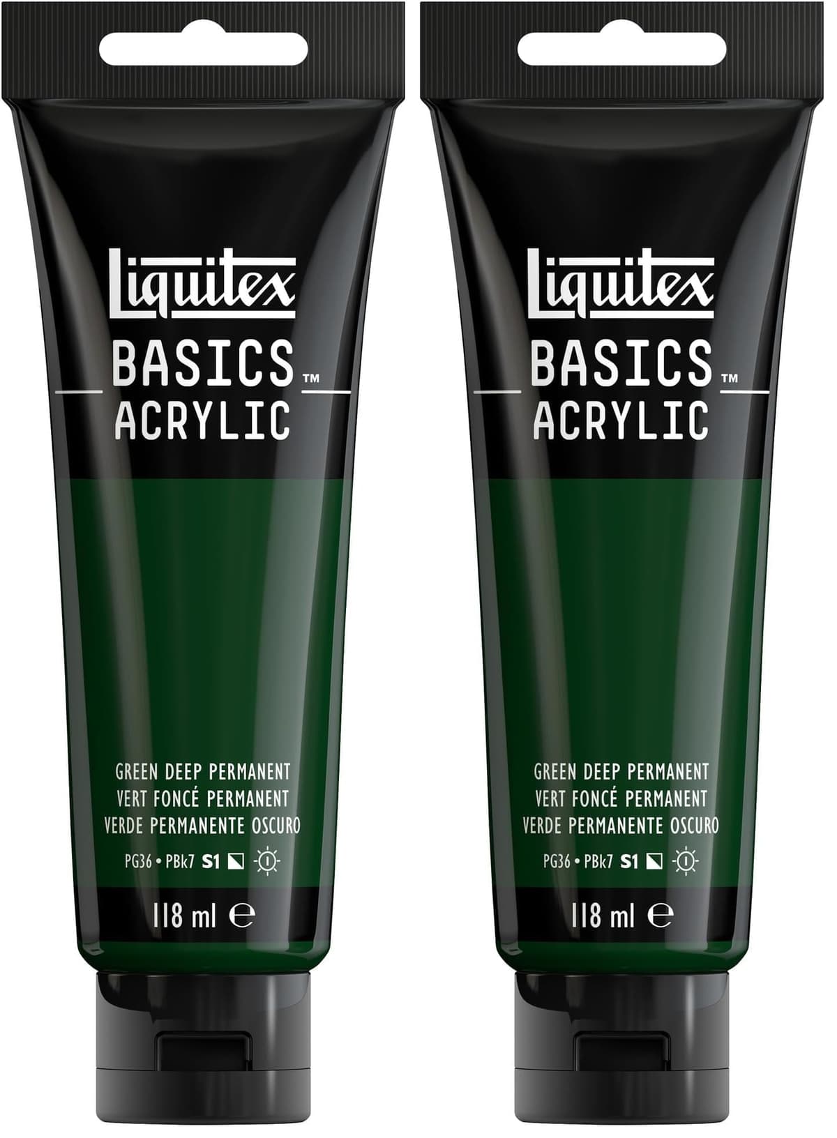 LIQUITEX Basics Acrylic Paint, Mars Black, 118 ml Tube — view 24