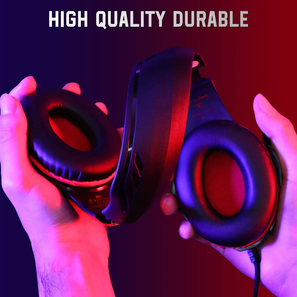 Tatybo Cascos Gaming, Auriculares Gaming con Graves Envolventes 3D, Micrófono Reducción De Ruido Y Almohadillas De Proteína, para Ps4 Ps5 Xbox PC Laptop — view 7