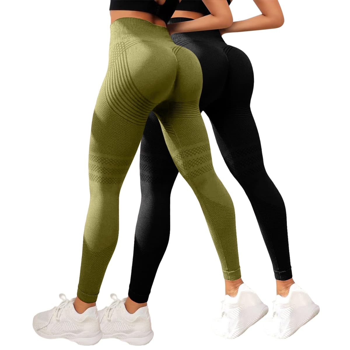 2 Pack Leggings 3D Anticelulítico Mujer, Leggins Anticelulitis Compresión, Leggins 3D Celulitis Push Up, Mallas Anticelulitis Mujer Lipedema Redefine Tu Silueta Sin Esfuerzo 1 — view 20