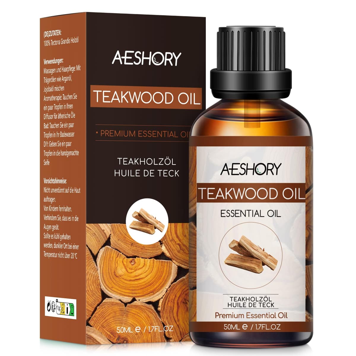 AESHORY Aceite Esencial de Rosa 50ML, Natural Aceite de Aromaterapia de Rosa, Aceites de Fragancia Premium para Humidificador, Masaje, Baño, Cuidado la Piel, Relajación y Calma — view 14