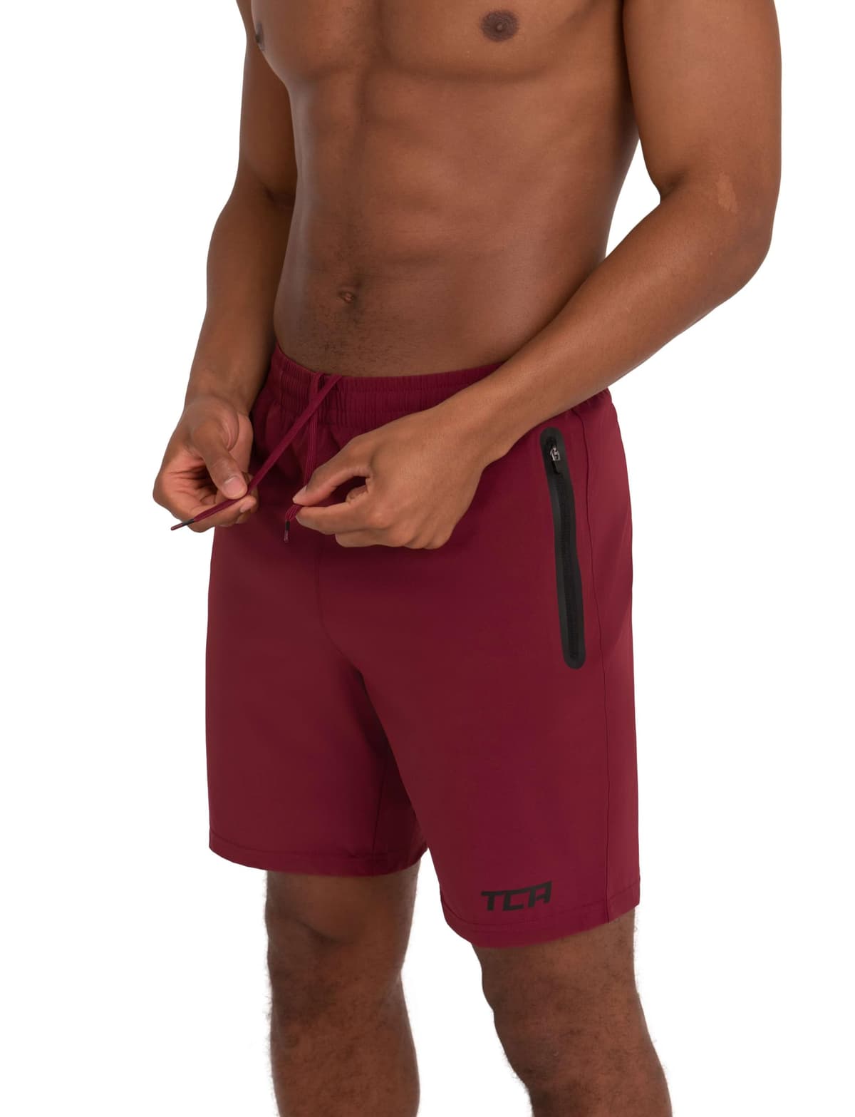 TCA Pantalones Cortos Hombre Deporte con Bolsillos de Cremallera - Pantalon Corto Deportivo Hombre Tecnología Elite Tech - Running Shorts Men Gym Correr Padel — view 2