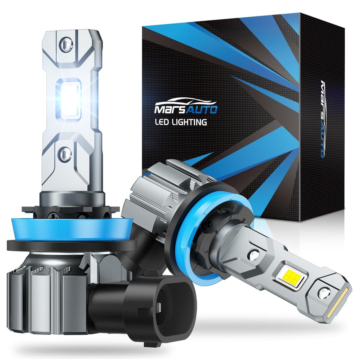 Marsauto 9005 LED Headlight Bulbs, 900% Super Bright, Real 1:1 Design 9005 HB3 LED Bulb, 6000K Cool White Halogen Replacement, 3min Plug and Play IP68, Pack of 2 — view 15