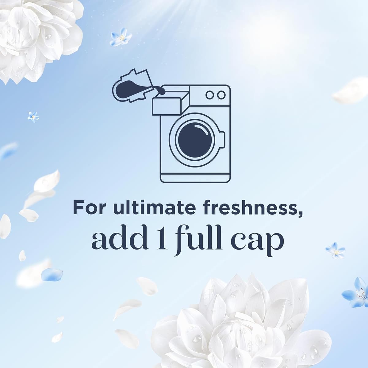 Comfort Pure Sensitive Fabric Conditioner dermatologically tested gentle next to sensitive skin 160 washes (4.8 L) 4800 ml (160 washes) (Pack of 1) — view 4
