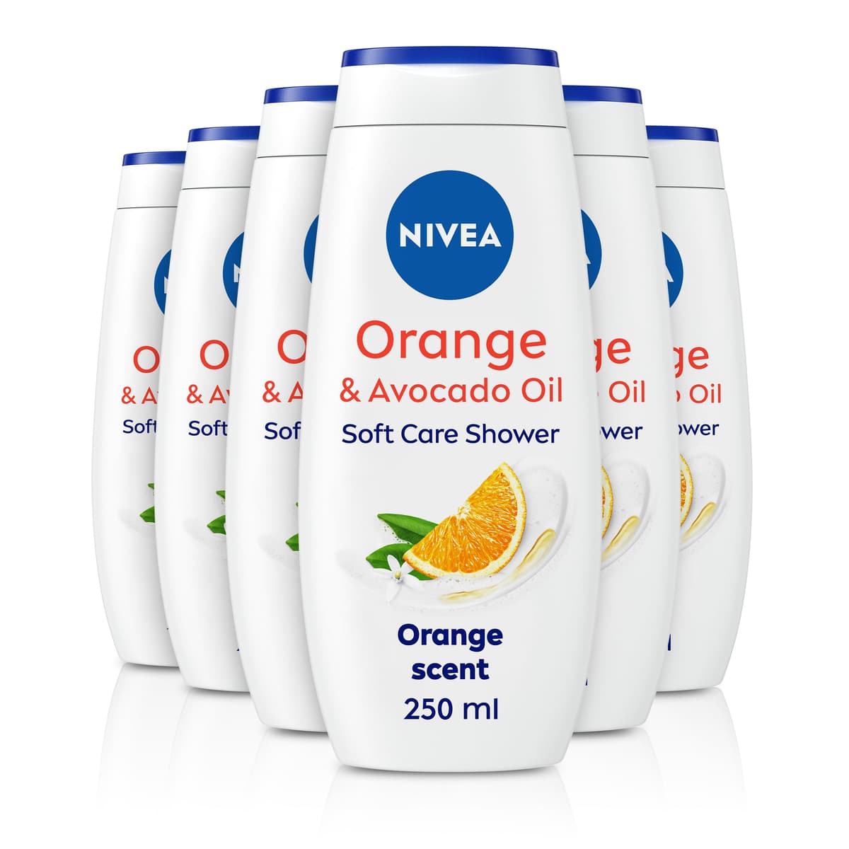 NIVEA Care Shower Creme Soft (250 ml) Enriched with Almond Oil, Moisturising Gel Body Wash, Skin Moisturiser with Mild Scent — view 10