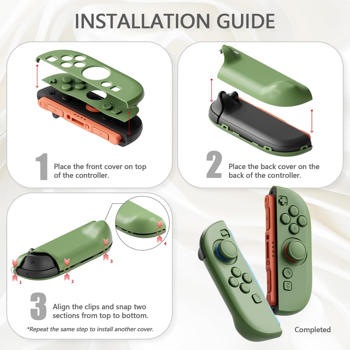 PlayVital Funda Protectora para Nintendo Switch 2 (2025) - Carcasa Rígida Dockable con Soporte Plegable y Tapas para Joysticks, Protector para Switch 2 - Color Sólido Serie (Amarillo Antiguo) — view 8