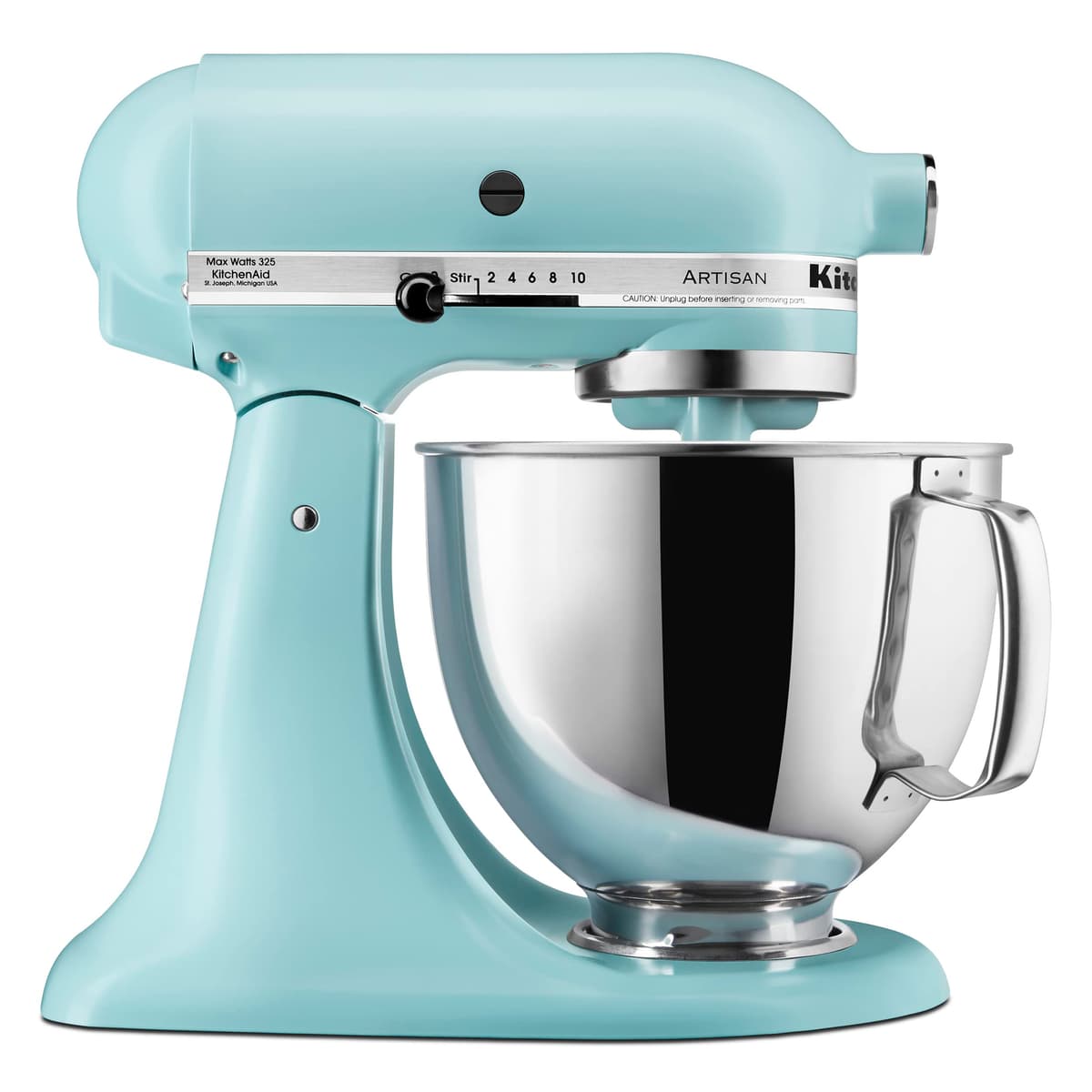 KitchenAid Artisan Series 5 Quart Tilt Head Stand Mixer with Pouring Shield KSM150PS, White — view 29