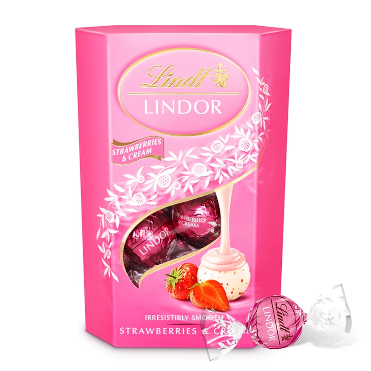 Lindt LINDOR Bombón Corazón Chocolate con Leche San Valentín, caja con aprox 16 bombones con forma de corazón para regalar, chocolate cremoso, bombones para regalar, 16 bombones, 200g — view 5