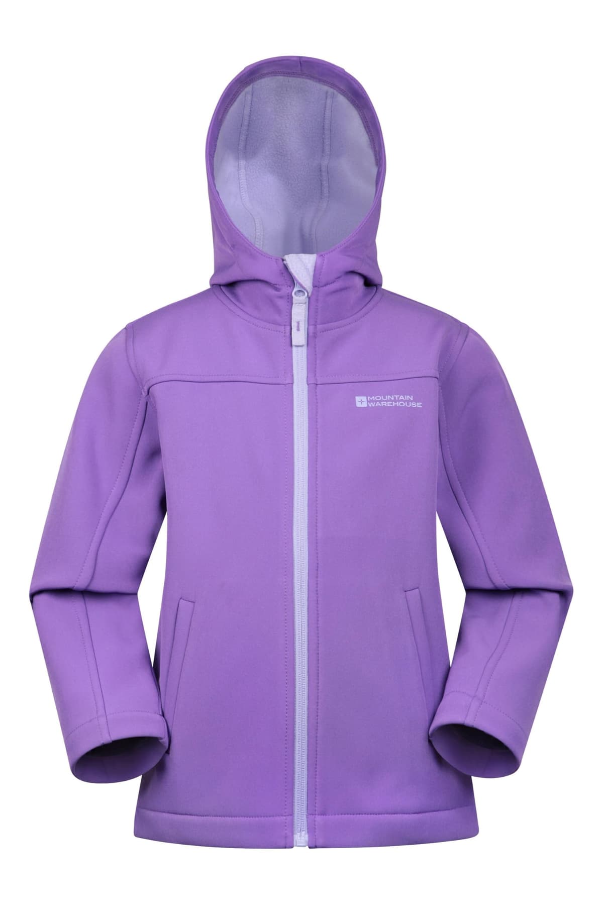 Mountain Warehouse Exodus Kids Softshell Jacket - Breathable, Wind & Water Resistant, Fleece Lined Coat, For Boys & Girls - Best For Sping Summer & Hiking — view 18
