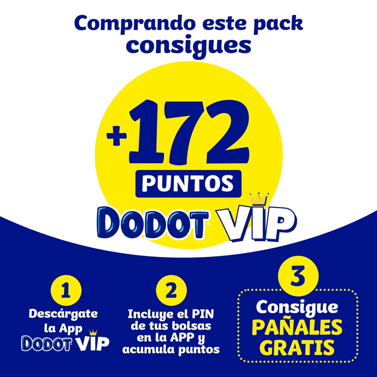Dodot Pañales Bebé Sensitive, Talla 4 (9-14 kg), 172 Pañales + 4 Pants de Regalo, Hasta 12 h De Protección Antifugas y Cuidado de la Piel, Pack Mensual — view 2