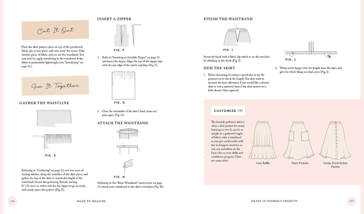 Made to Measure: An Easy Guide to Drafting and Sewing a Custom Wardrobe - 16 Pattern-Free Projects — view 8