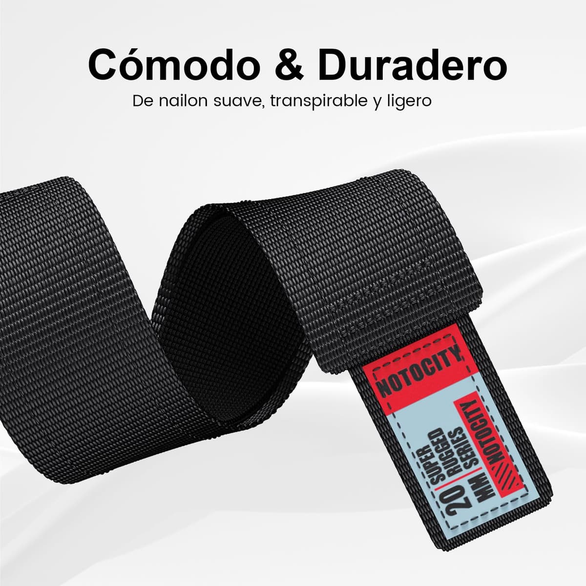 Para Samsung Galaxy Watch 7/6/5/4/5 Pro/3, 40 mm, 44 mm, 45 mm, correa de repuesto de nailon de 20 mm para Vivoactive 5/3, para Galaxy Watch 6/4 Classic 43 mm 47 mm/Active 2/Gear Sport — view 5
