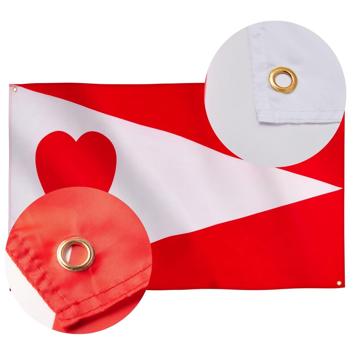 Runesol Cornwall Flag - 91x152cm, 3ft x 5ft, Cornish Flag, 4 Grommets, Eyelet in Every Corner, Premium Quality, Inside & Outside Use, Vivid Colours — view 235