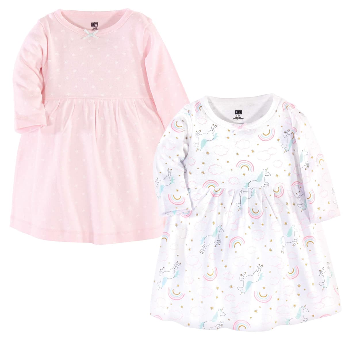 Hudson Baby Baby Girls' Cotton Dresses, Lemons, 9-12 Months — view 32