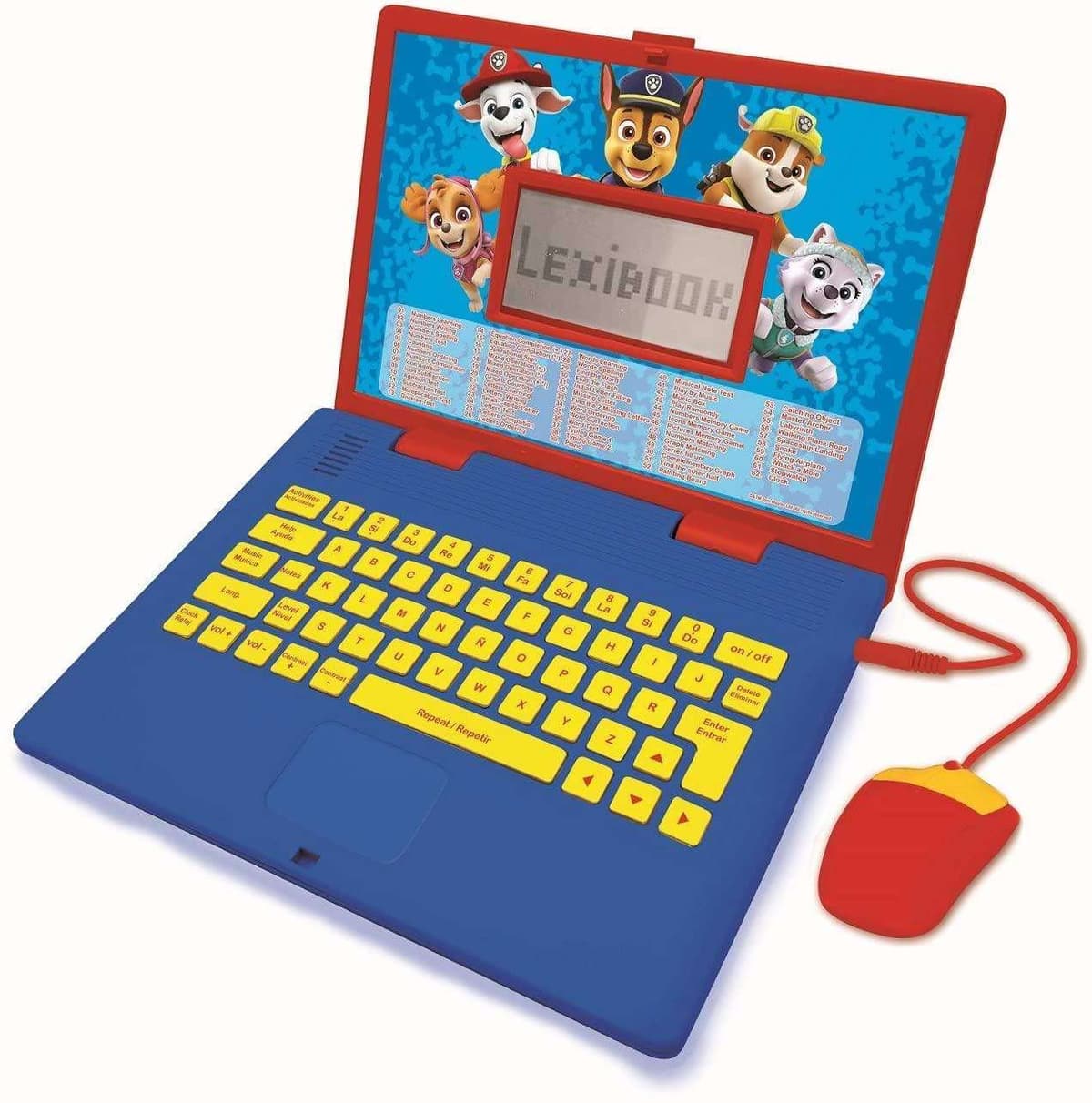 Lexibook, Disney Stitch, Ordenador Educativo bilingüe en inglés/español, 124 Actividades de lenguaje, Escritura, matemáticas, lógica, música y Juegos, para niños y niñas, JC598Di2 — view 12