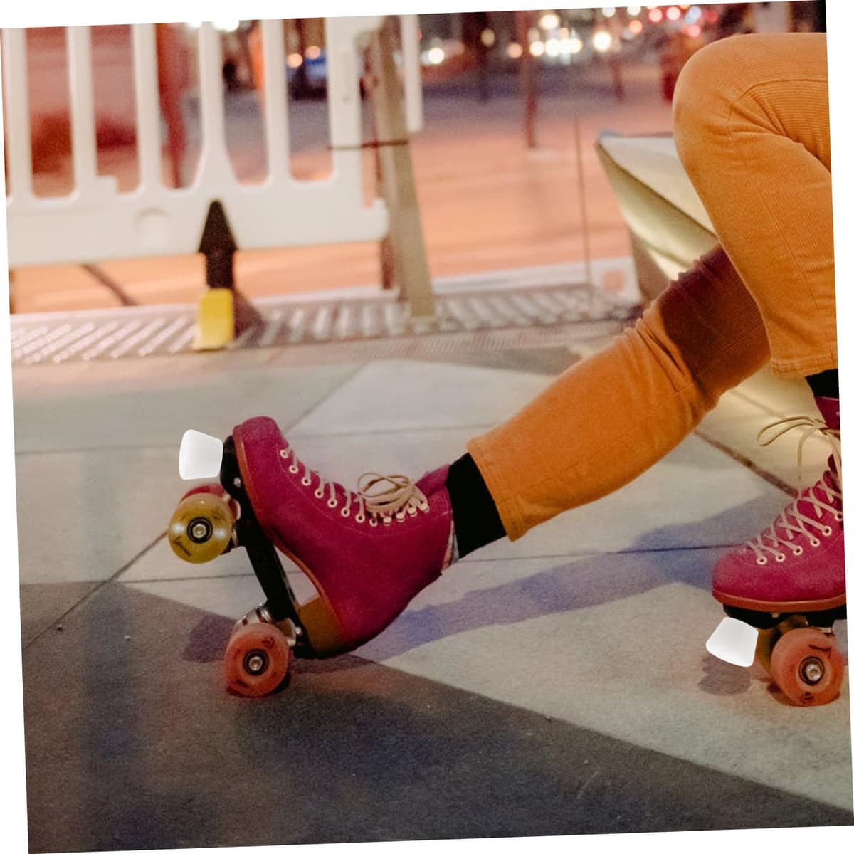 Cabezal de Freno para Patines de Cuatro Ruedas, 4 Piezas Tornillos, Bloque de Freno Antideslizante y Resistente para Patinaje en Línea, Accesorio de Repuesto — view 4