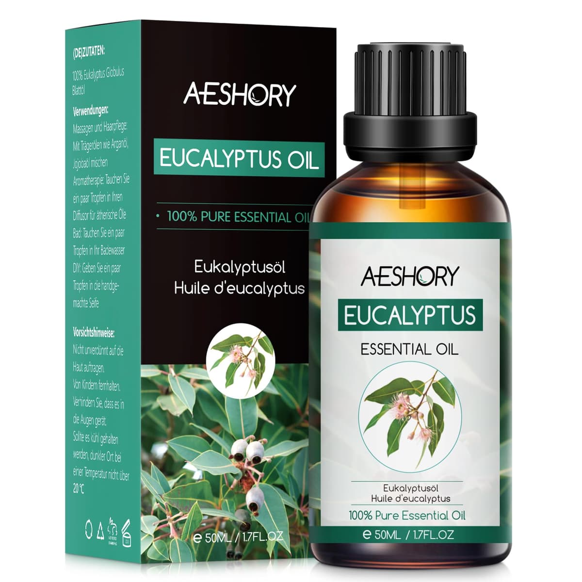 AESHORY Aceite Esencial de Rosa 50ML, Natural Aceite de Aromaterapia de Rosa, Aceites de Fragancia Premium para Humidificador, Masaje, Baño, Cuidado la Piel, Relajación y Calma — view 29