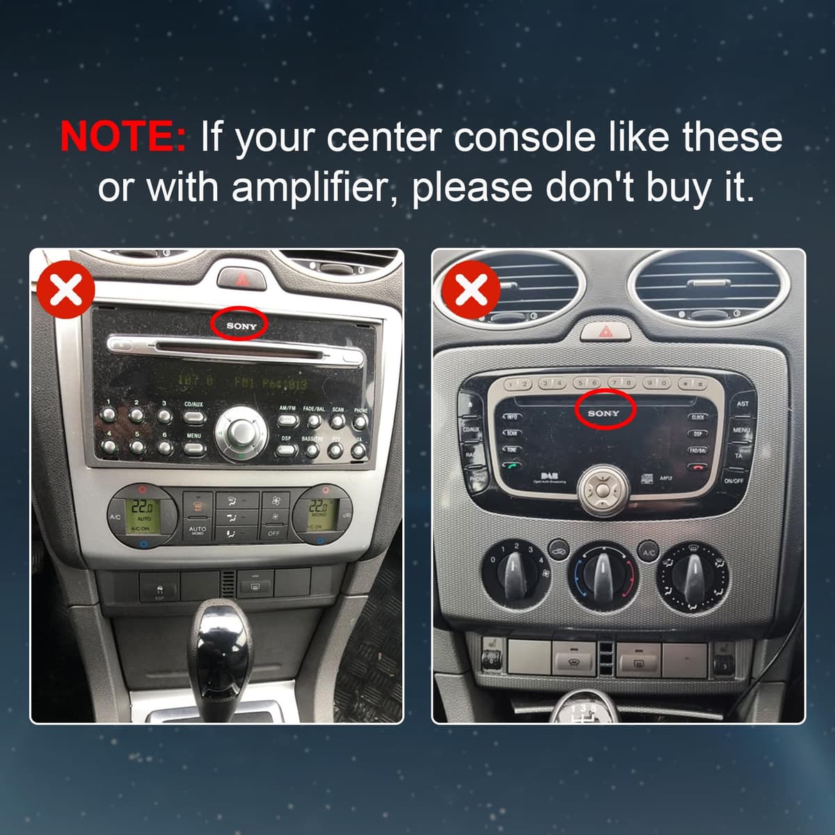 4G 64G Android 14 Car Multimedia Stereo Android Radio para Ford Focus Mk2 Mk3 Exi MT 2 3 2004-2011 Wireless Carplay Android Auto GPS Navigation WiFi Bluetooth SWC + Backup Camera — view 3