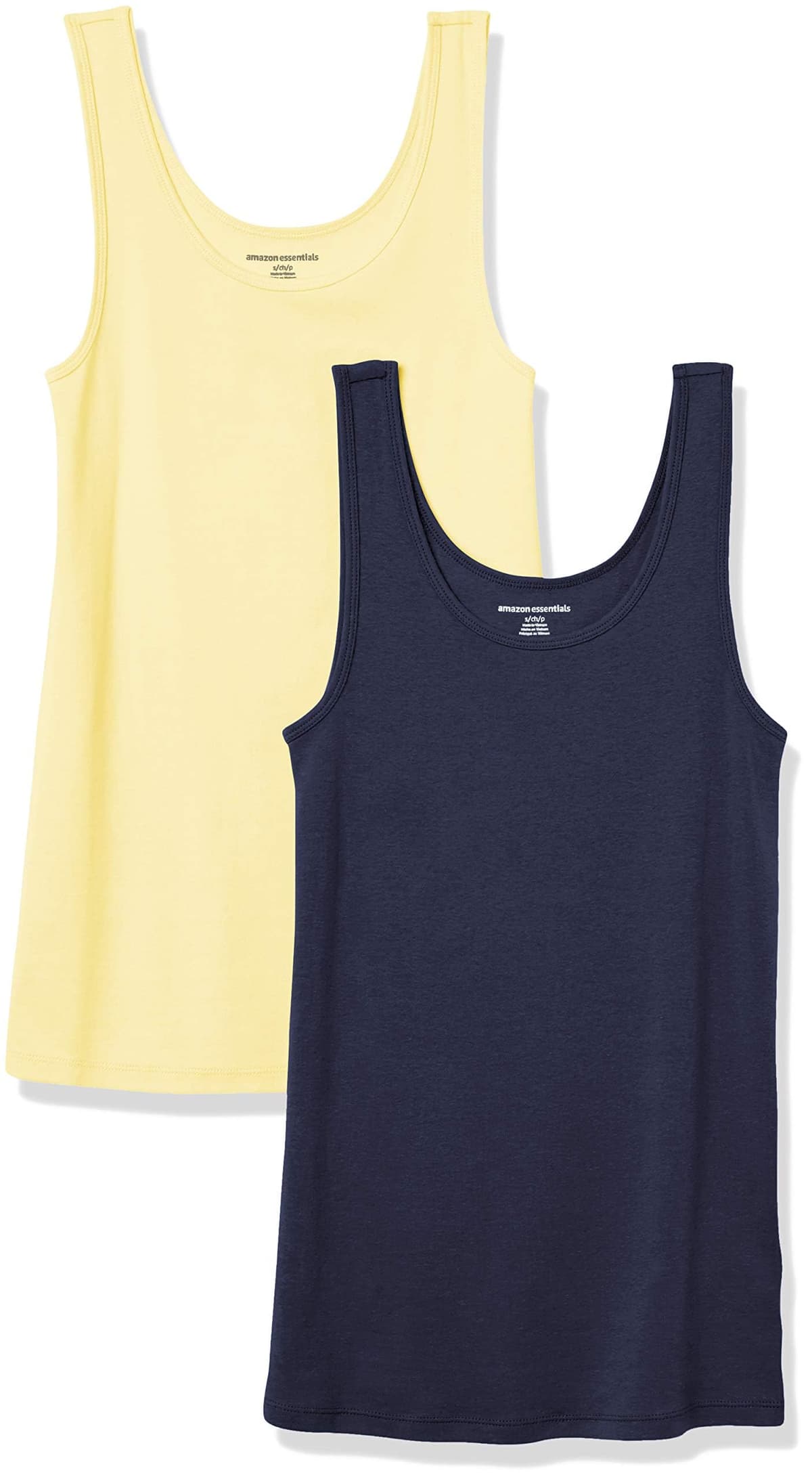 Amazon Essentials Women's Slim-Fit Vest, Pack of 2 — view 39