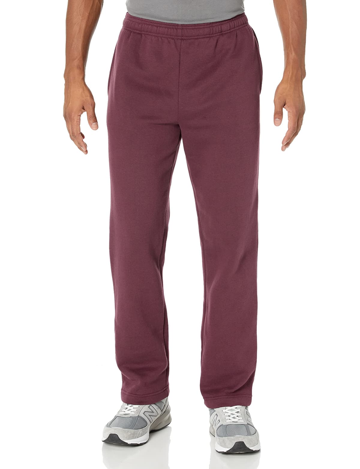 Amazon Essentials Pantalones Deportivos de Forro Polar con Parte Inferior Abierta (Disponibles en Tallas Grandes y Largos Especiales) Hombre — view 18