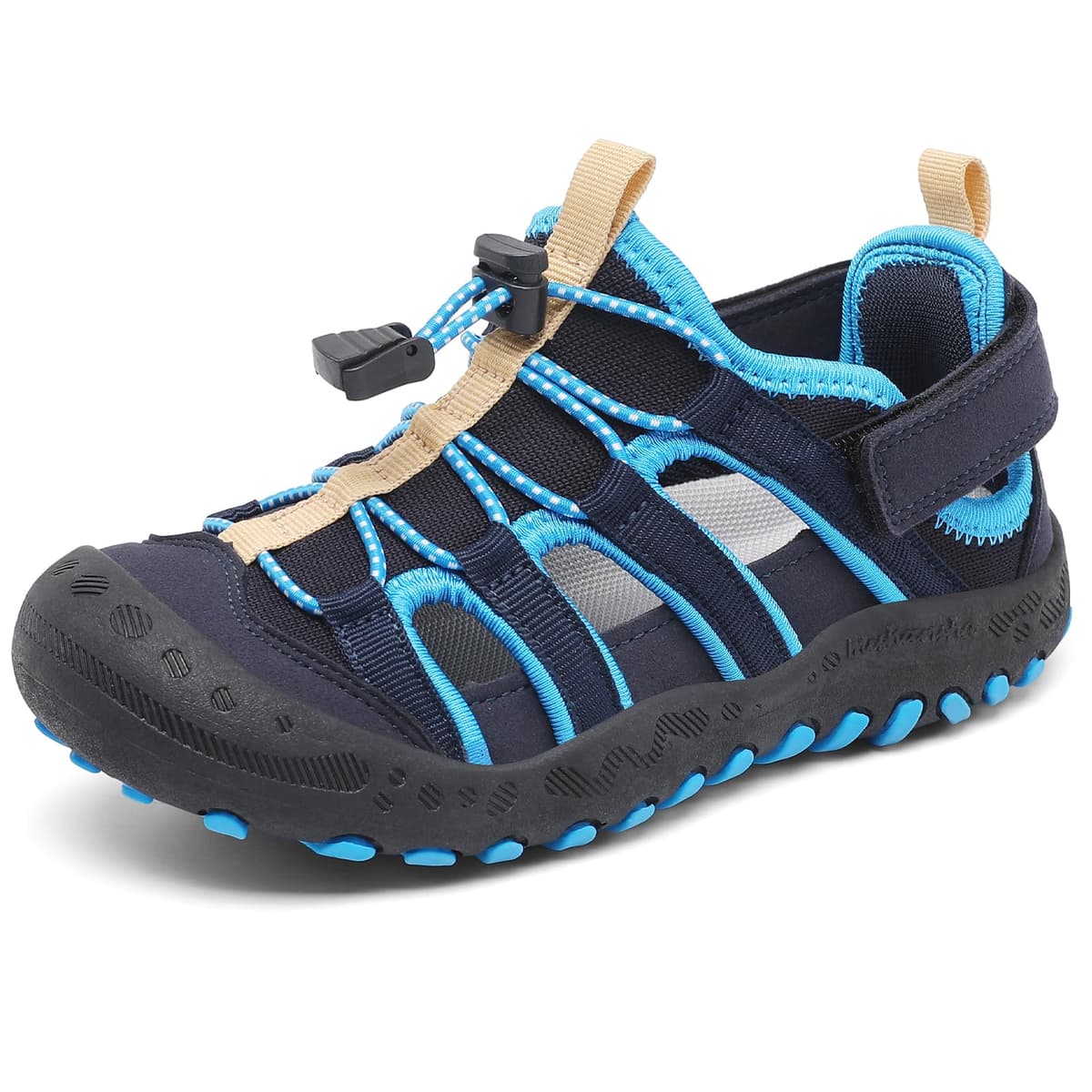 Mishansha Sandalias Deportivas para Niños con Puntera Cerrada Zapatos de Verano para Playa Senderismo Sandalias Tallas 26-38