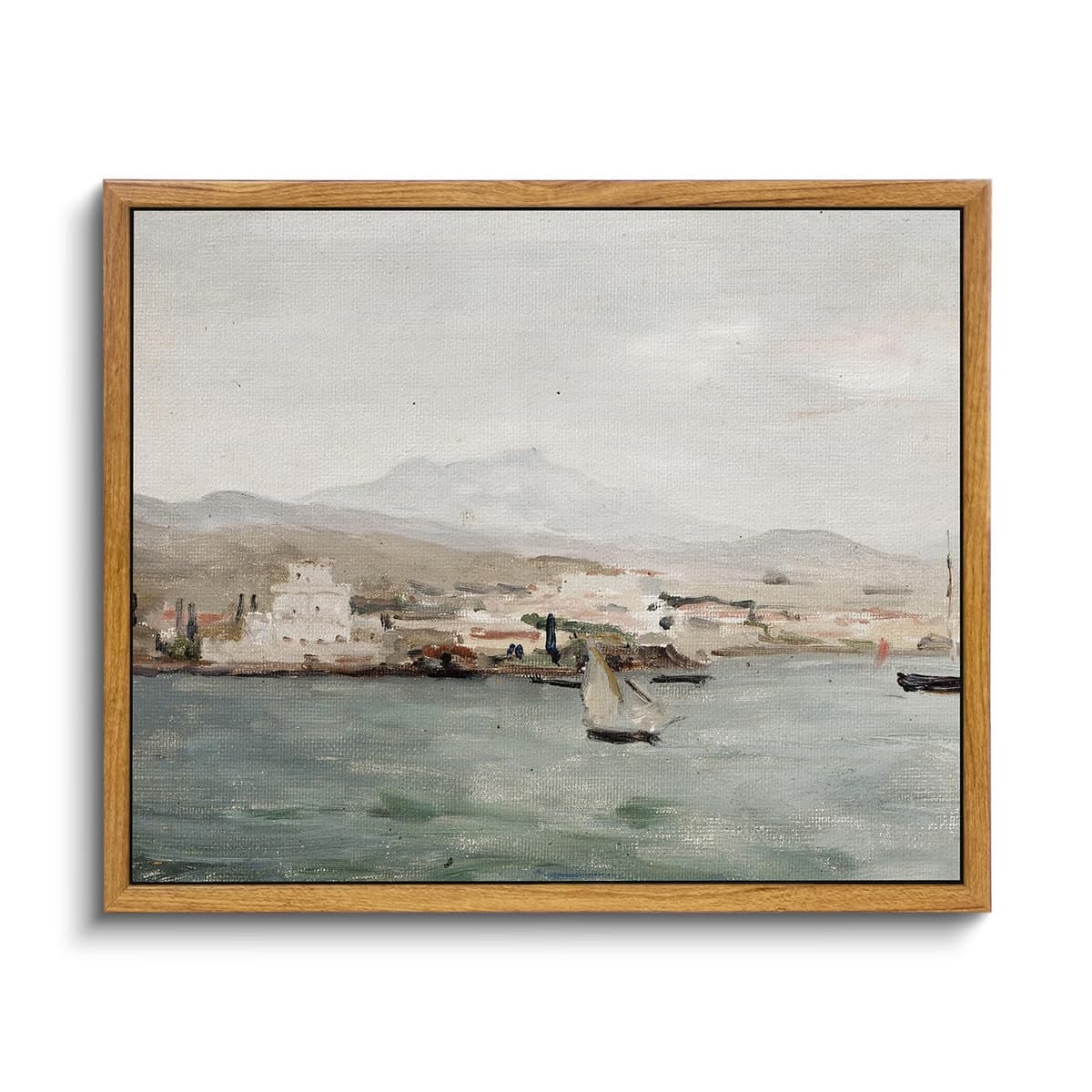 VIYYIEA Vintage Framed Black Dog Wall Art, Bedroom Living Room Minimalist Animal Art Decor, Antique Dog Canvas Print Paintings, Home Farmhouse Retro Still Life Decor, 12x16 Inch — view 11