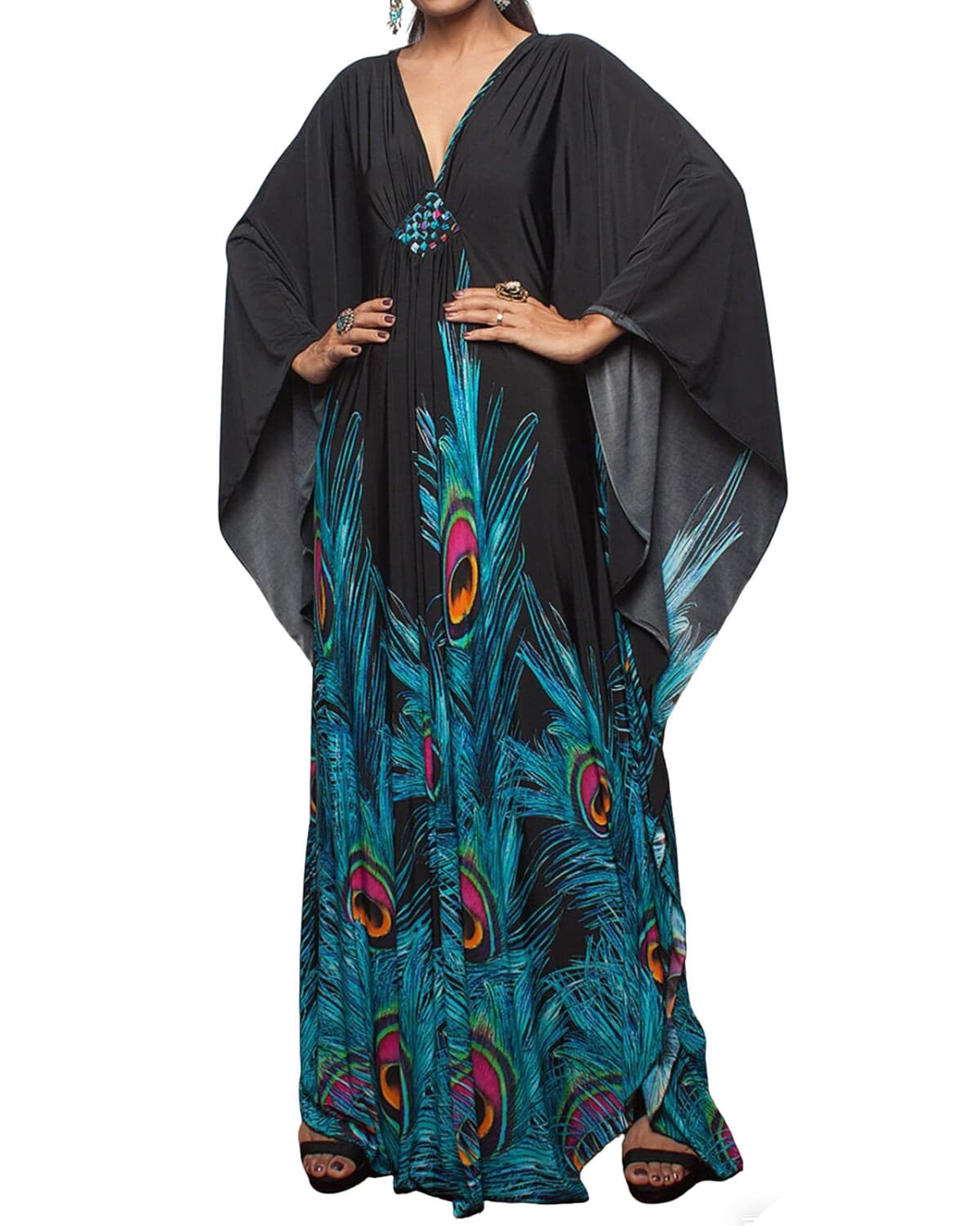 Bsubseach Bikini Bohemio para Mujer para bañador Kimono cárdigan — view 11